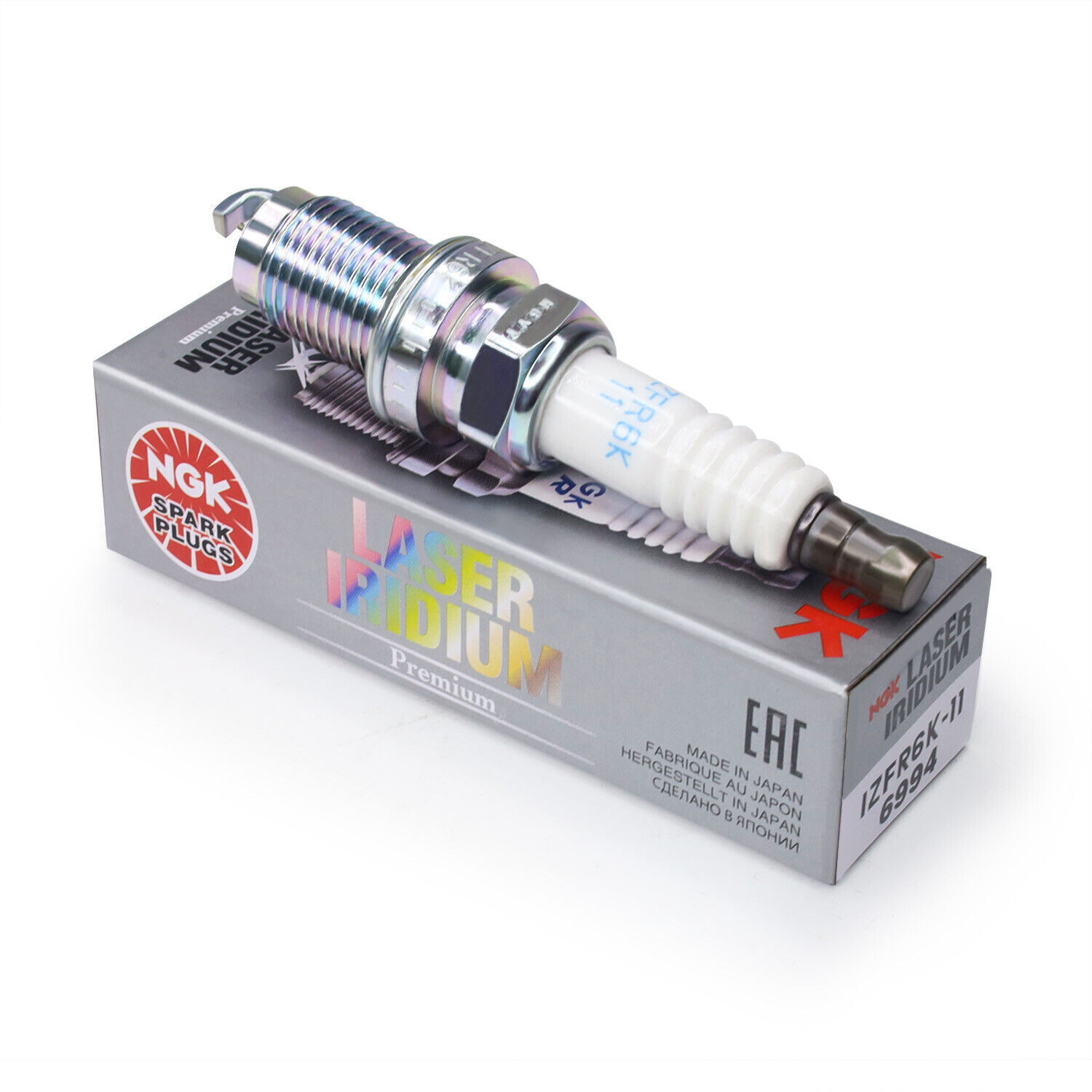 Genuine Ngk Izfr K Laser Iridium Spark Plug Sparkplugs