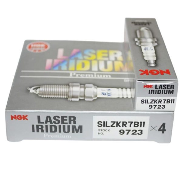 Original SILZKR7B11 Laser Iridium Spark Plugs for Daihatsu Mira