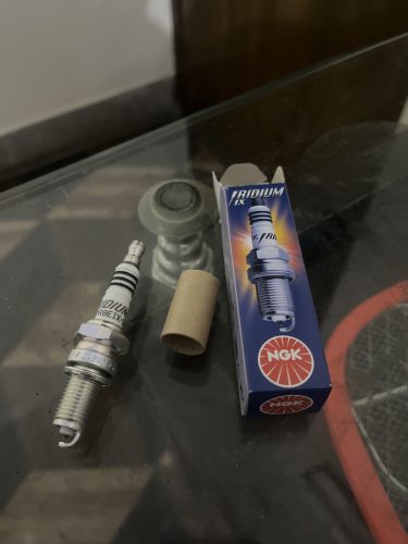 Genuine NGK DPR8EIX-9 Iridium IX Spark Plugs photo review