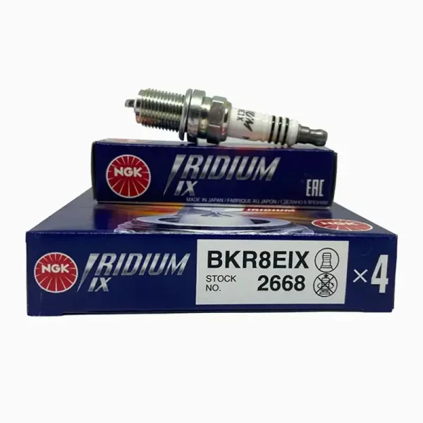 NGK 2668 BKR8EIX Iridium IX Spark Plugs - Image 3
