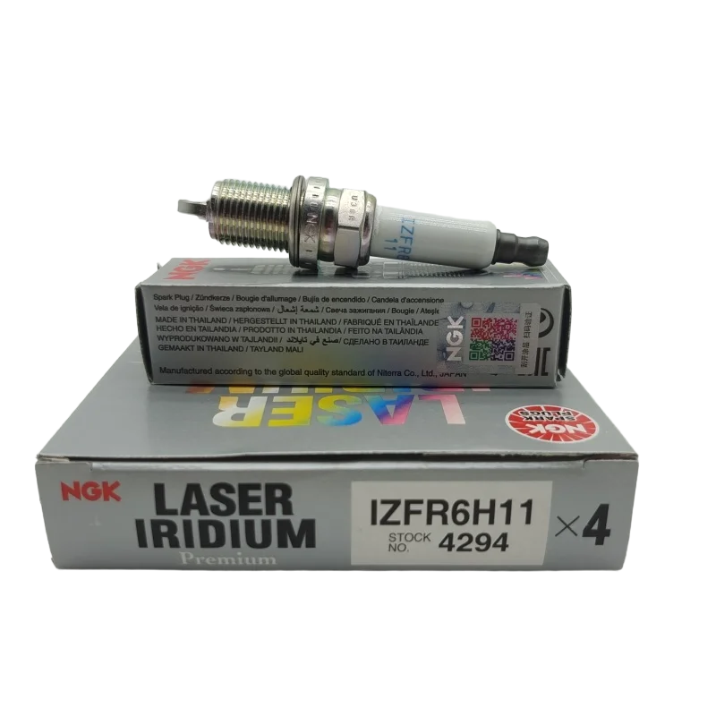 4-Pack NGK 5245 ILFR7H Laser Iridium Spark Plugs For Mitsubishi 1822A022 & More
