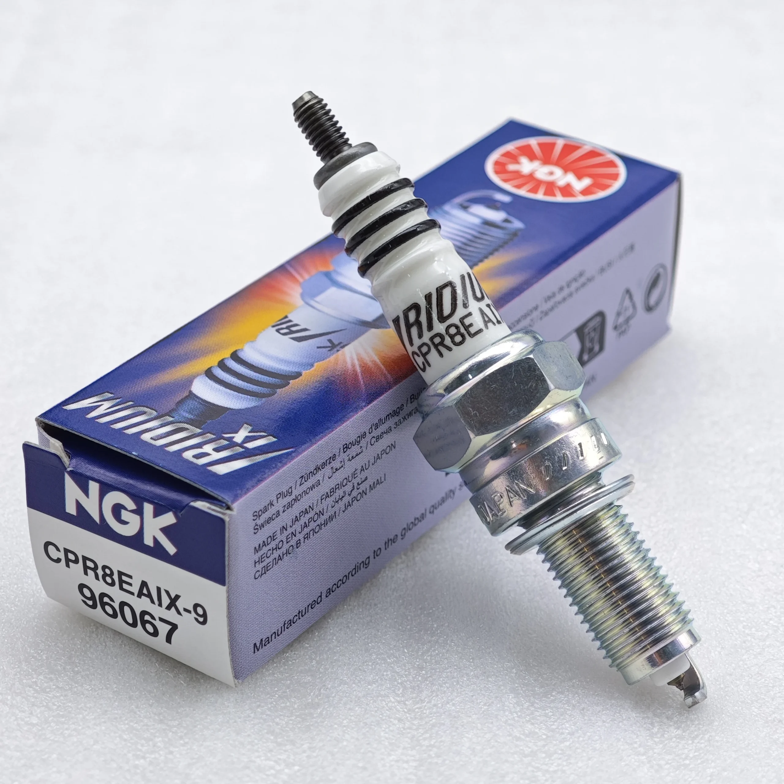 Genuine CPR8EAIX-9 Spark Plug for Motorcycles in Multan Pakistan