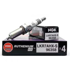 NGK LKR7AHX-S 96358 Ruthenium Spark Plugs
